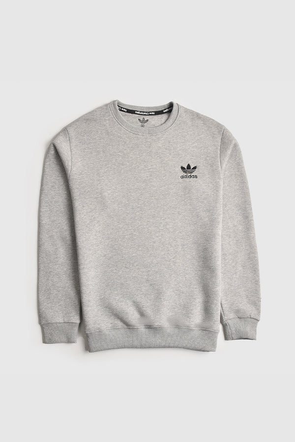 Light Grey Trefoil Iconic Sweatshirt