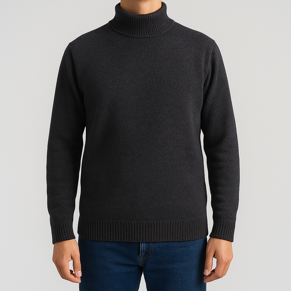 Elite Comfort Wool-Blend High Neck