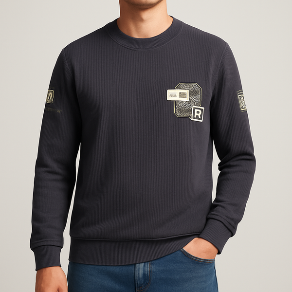 R-Edition Grey Winter Sweatshirt