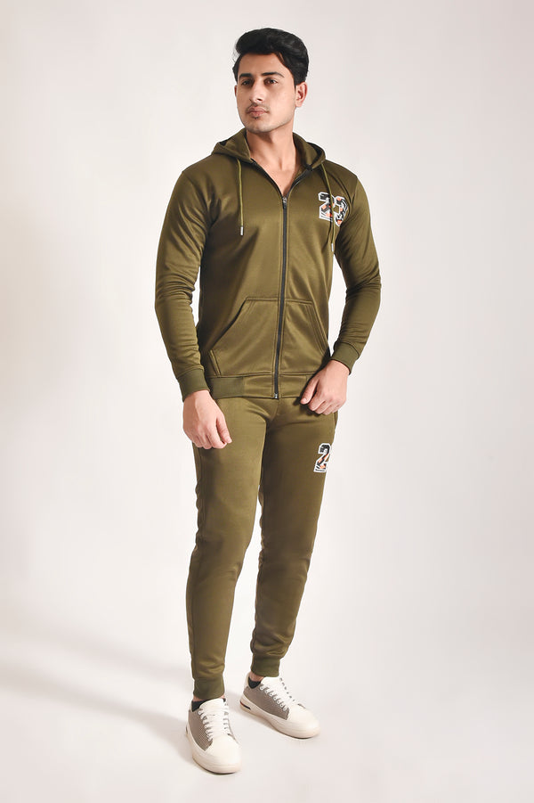 Olive Green Tracksuit