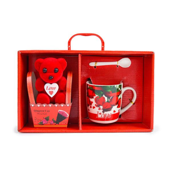 Crimson Affection Mug Set