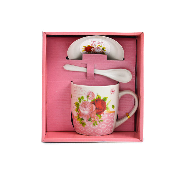 Rosy Bouquet Mug Gift Set