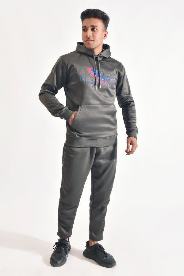 Active Charcoal Grey Tracksuit