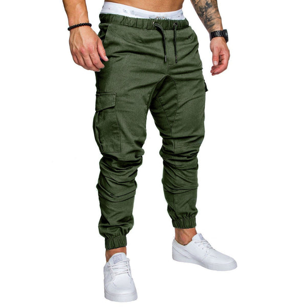Cargo Trousers for men in Green Color - 6 Pocket Trouser