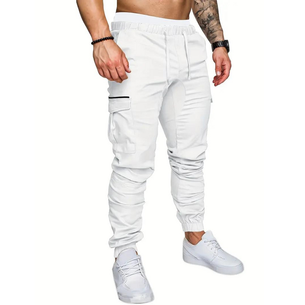 Cargo Trousers for men in White Color